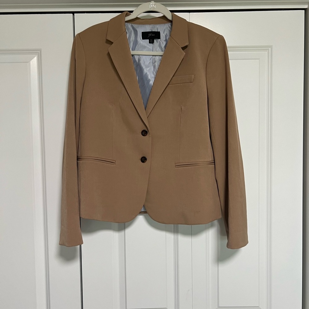 J. Crew Tan Blazer